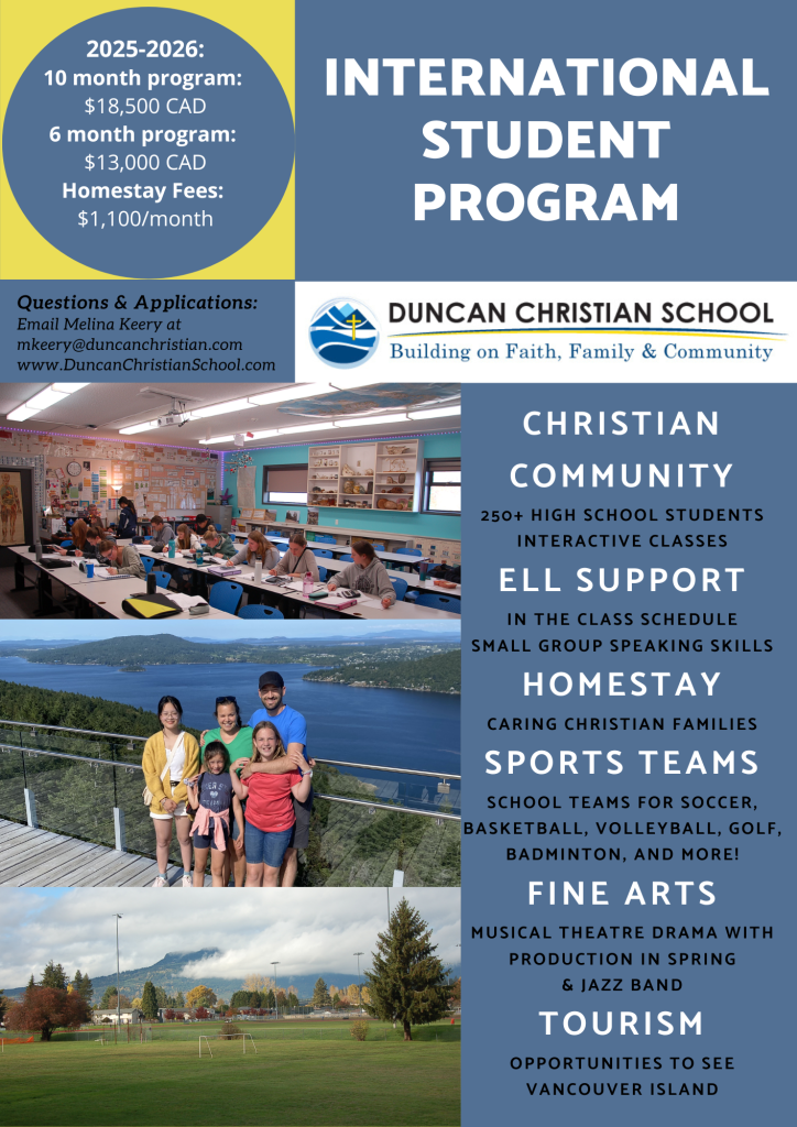 Poster promoting DCS program